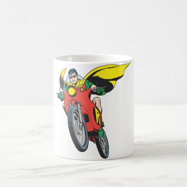 Robin Rides 2 Coffee Mug (Center)