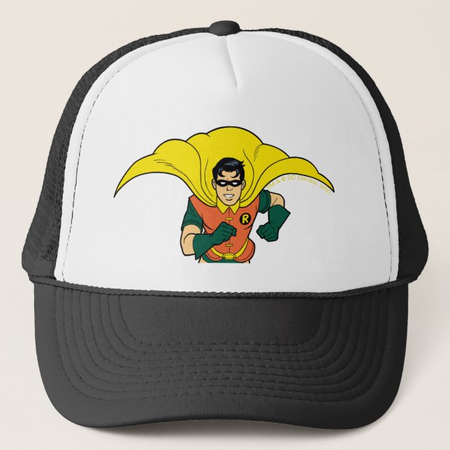 Robin Running Trucker Hat (Front)