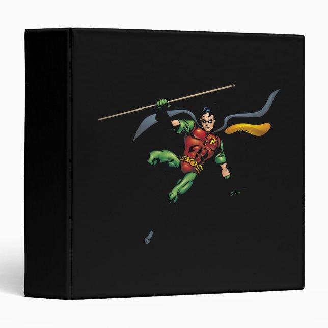 Robin with Staff Binder (Front/Spine)