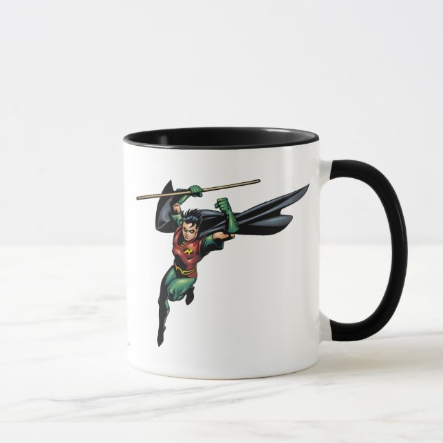 Robin with Staff - Leaps Mug (Right)