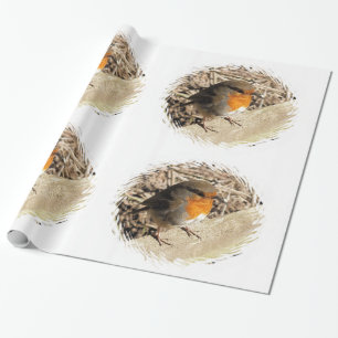 ROBIN WRAPPING PAPER