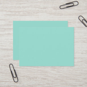 Robin's Egg Blue Mighty Business Card