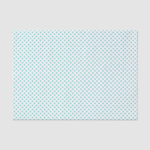 Robins Egg Blue Polka Dot Tissue Paper