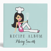 Robin's Egg Blue Recipe Binder