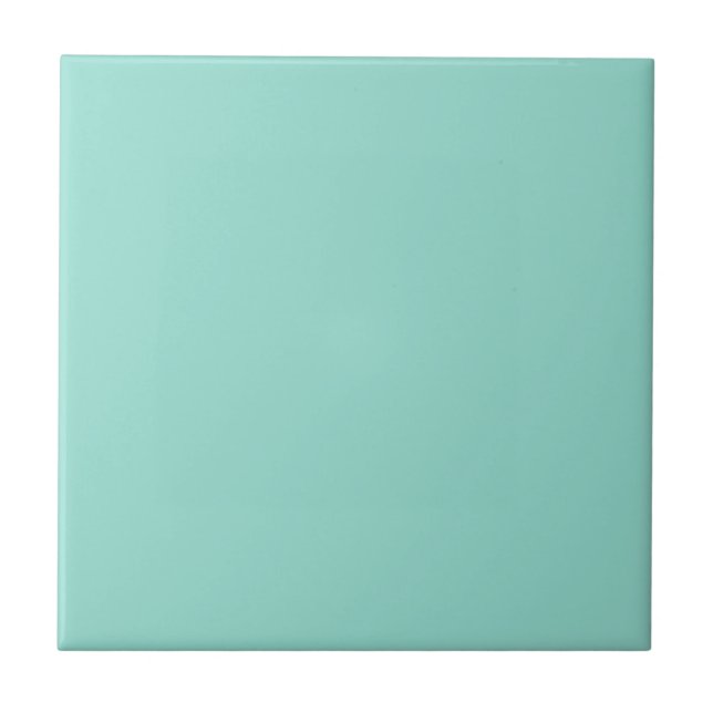 Robin's Egg Blue Tile (Front)