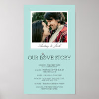Robin's Egg Blue Wedding Love Story