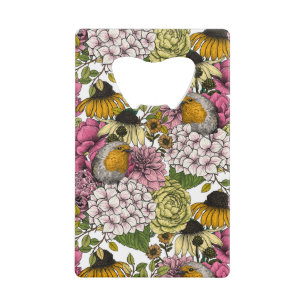 Robins in the garden credit card bottle opener