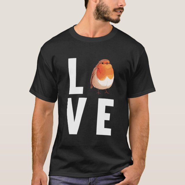 Robins Lovers Robin T-Shirt (Front)