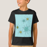 Robin's Oeuf Blue Starbursts T-shirt