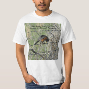 Robin's Spring Prayer Of Thanks T-Shirt