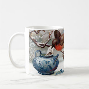 Robins Victoriens Fabriquant Du Thé Mug