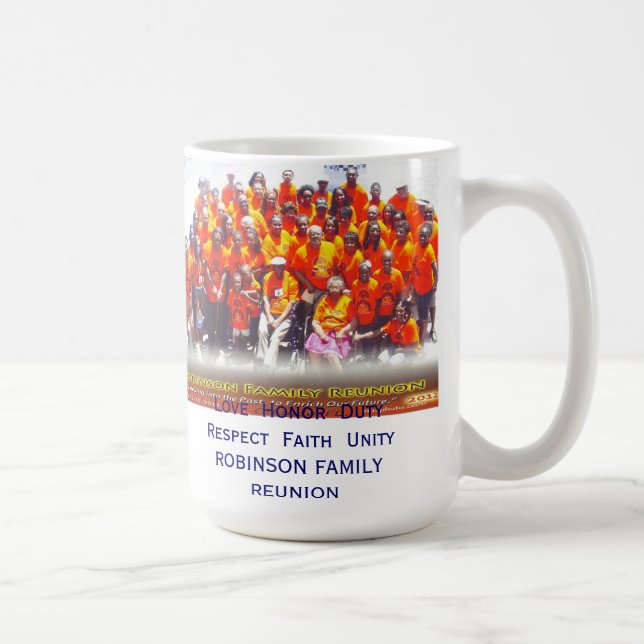 Robinson Florida Family Reunion 2012 Mug (Right)