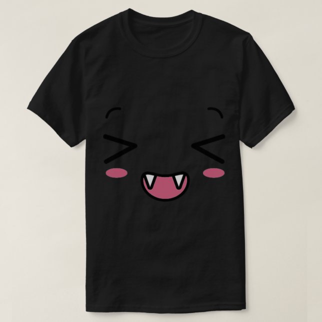 Roblox Cute Vampire Face   T-Shirt (Design Front)