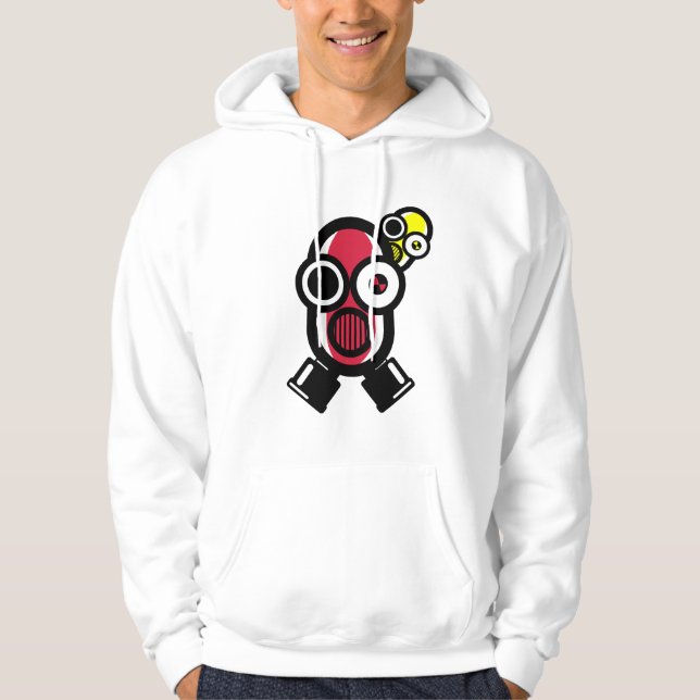Robo GasMask Hoodie (Front)