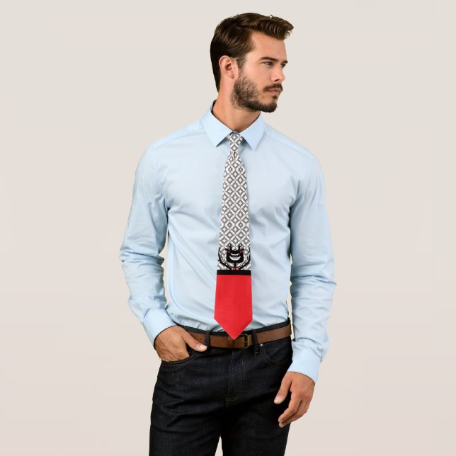 Robo Monster T-Shirt Tie (In Situ)