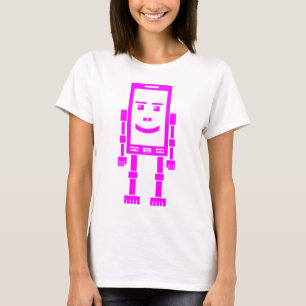 Robo Phone - Magenta T-Shirt