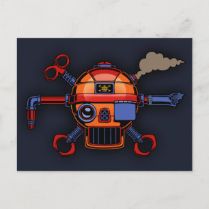 Robo Pirate II Postcard