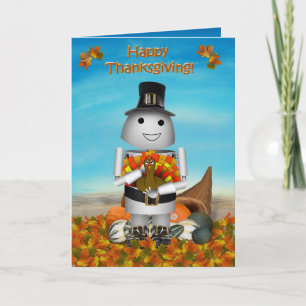 Robo-x9 Celebrates Thanksgiving Holiday Card