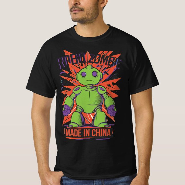 Robo Zombie Made In China Tee (Front)