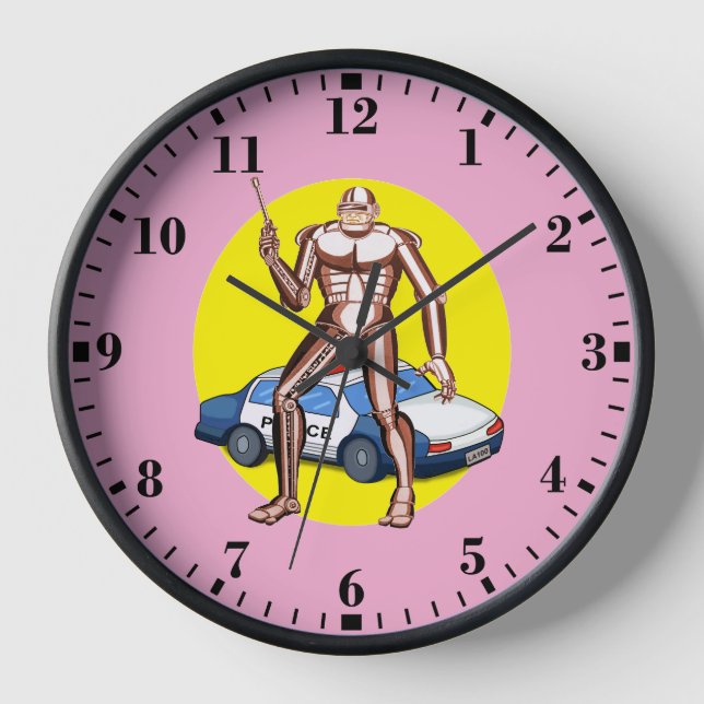 Robocop Clock (Front)