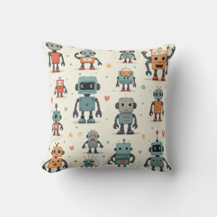 RoboCushion Throw Pillow