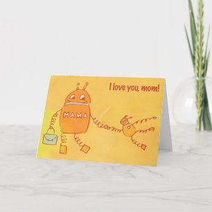 Robomama Mother's Day Card