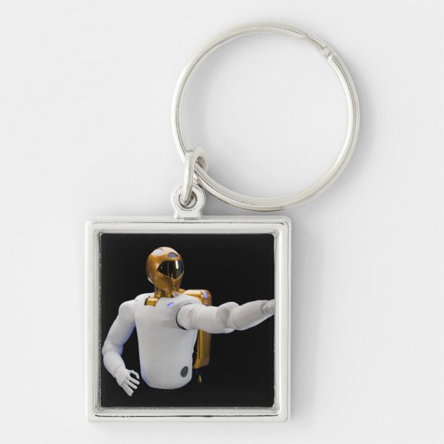 Robonaut 2, a dexterous, humanoid astronaut hel 2 keychain (Front)