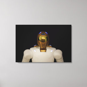 Robonaut 2, a dexterous, humanoid astronaut hel 4 canvas print