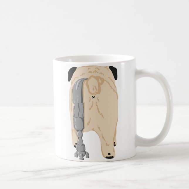 RoboPug Mug (Right)