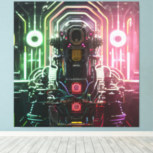 Robot 1 canvas print