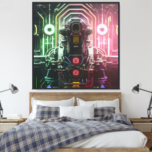 Robot 1 canvas print
