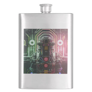 Robot 1 fiole en acier inoxydable