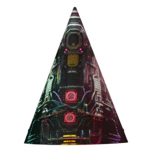 Robot 1 party hats