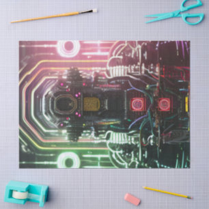 Robot 1 tissue paper