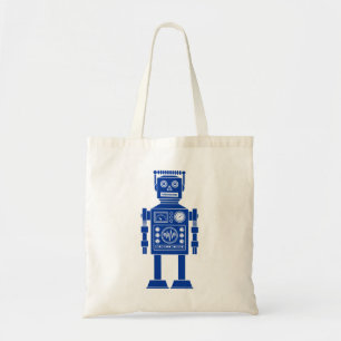 Robot 270620/06 - Sac fourre-tout bleu et blanc de