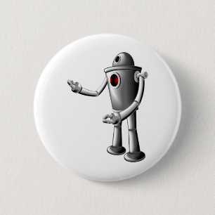 Robot 2 Inch Round Button