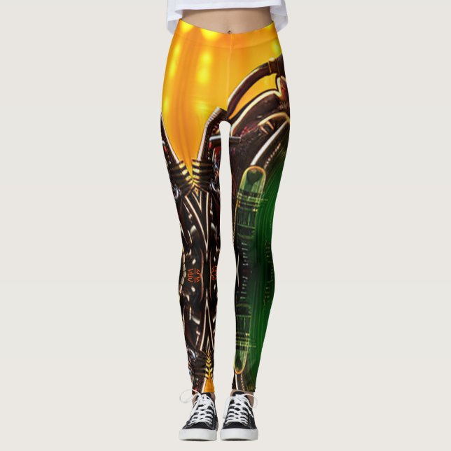 Robot 2 leggings (Front)