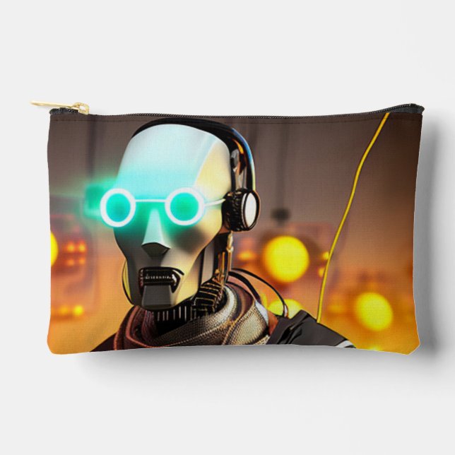 Robot 2 small accessory bag pouch (Front)