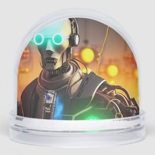 Robot 2 snow globe
