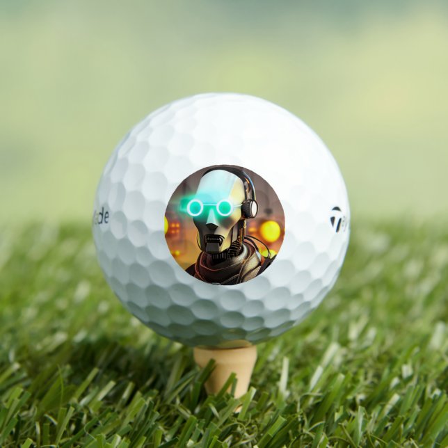 Robot 2 Taylor Made TP5 golf balls 12 pk (Insitu Tee)