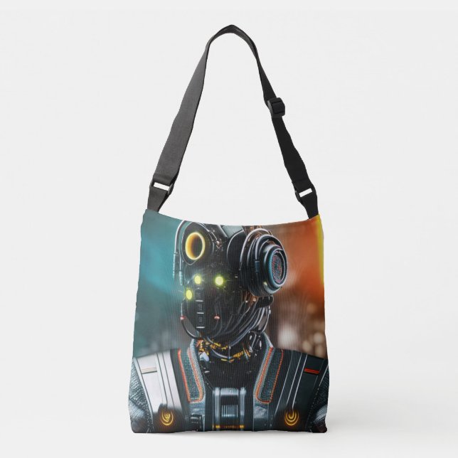 Robot 3 crossbody bag (Front)