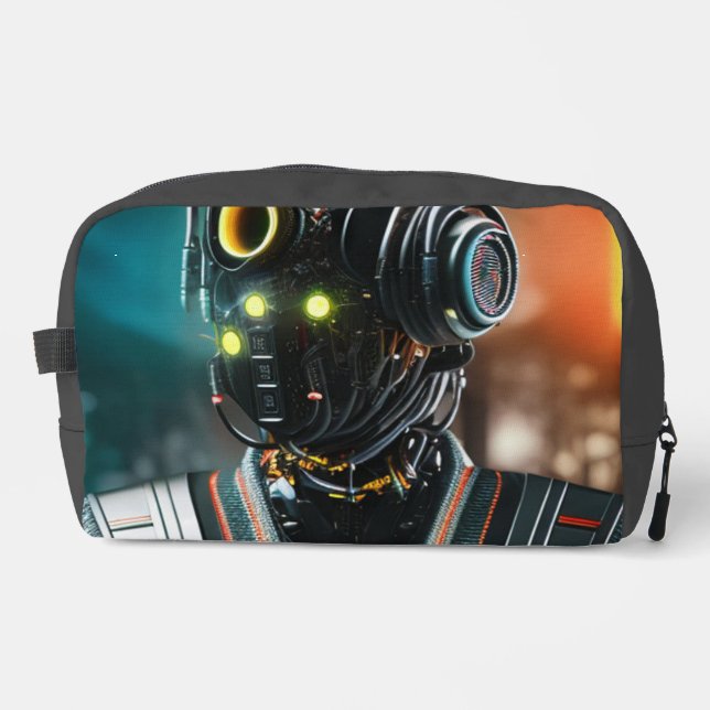 Robot 3 dopp kit toiletry bag (Front)