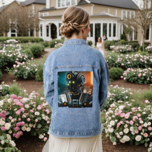 Robot 3 femmes veste denim