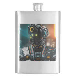 Robot 3 stainless steel flask