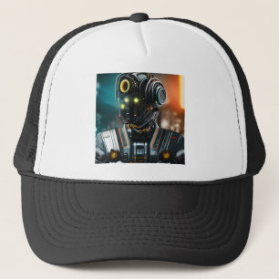 Robot 3 trucker hat