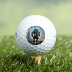 Robot 4 Callaway Supersoft golf balls 12 pk
