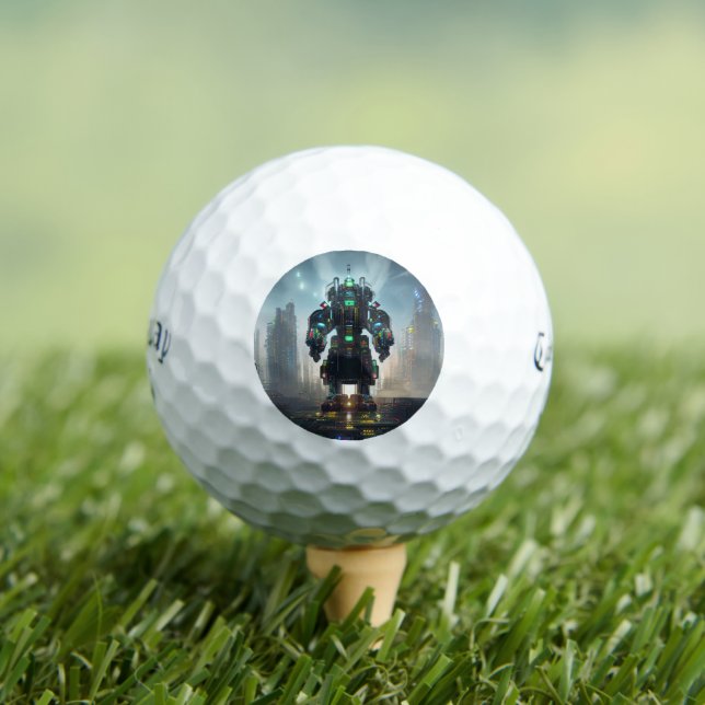 Robot 4 Callaway Supersoft golf balls 12 pk (Insitu Tee)