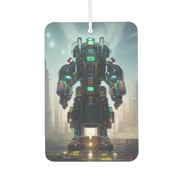 Robot 4 car air freshener (Front)