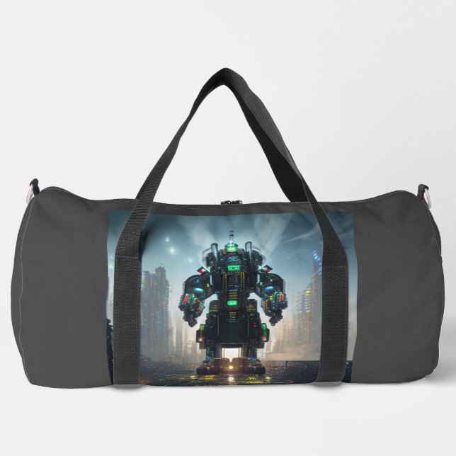 Robot 4 duffel bag (Front)