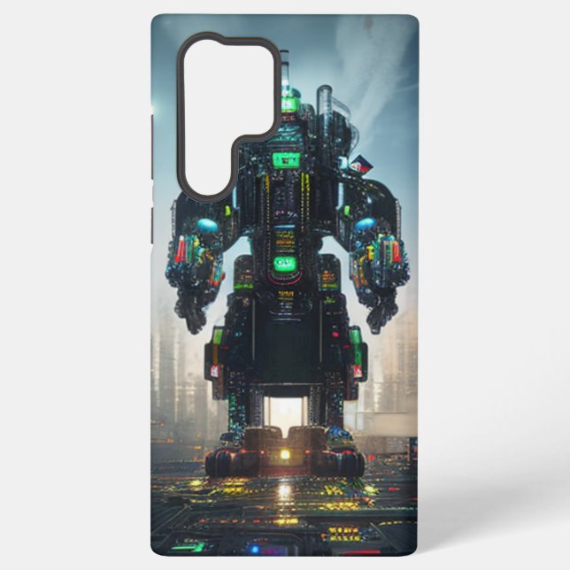 Robot 4 Samsung S22 Ultra phone case (Back)
